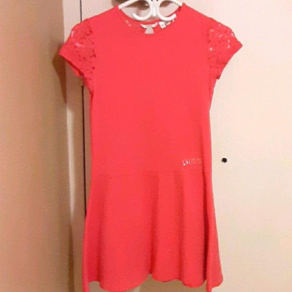NEW Girls Guess Pink Dress - Picture 2 of 6